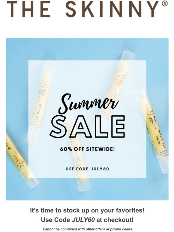How does 60% off sound?