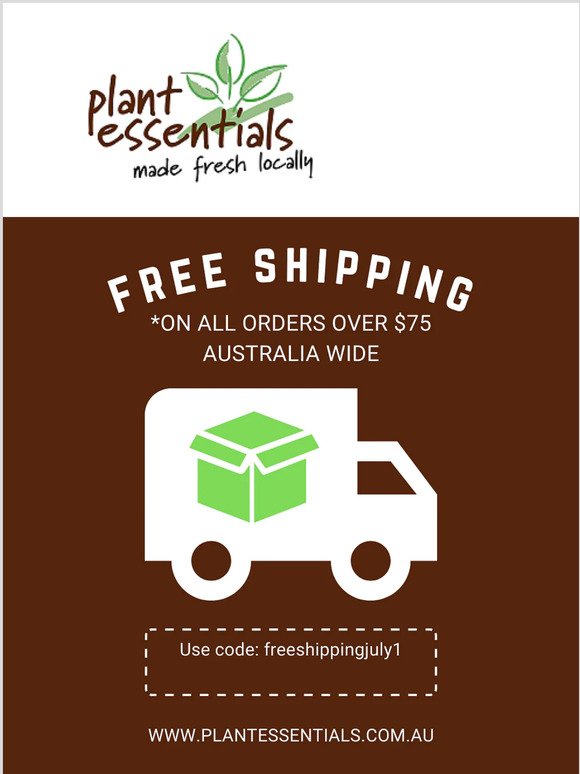 FREE SHIPPING EXTENDED - from now until the 31ST JULY - see the new code in email + BOOK AND OIL OFFER & Diffusers & more on sale