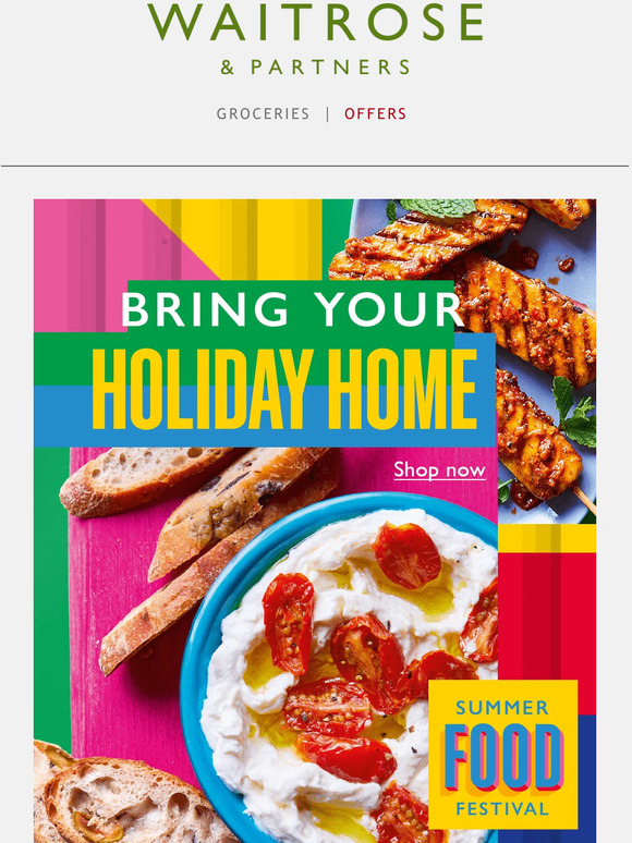 Bring your holiday home with Mediterranean-inspired flavours