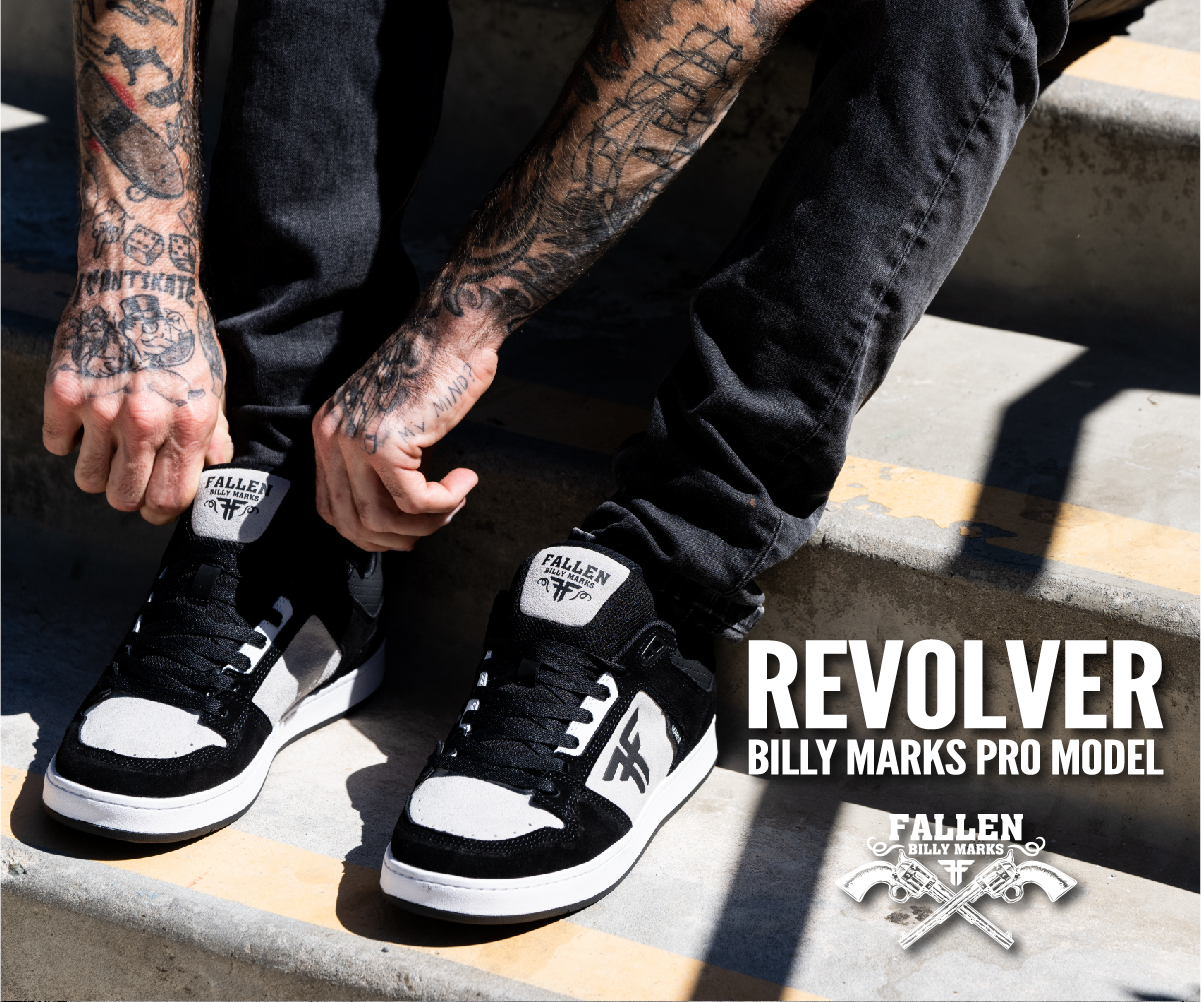 Fallen Footwear: The Revolver Collection | Available Now | Milled