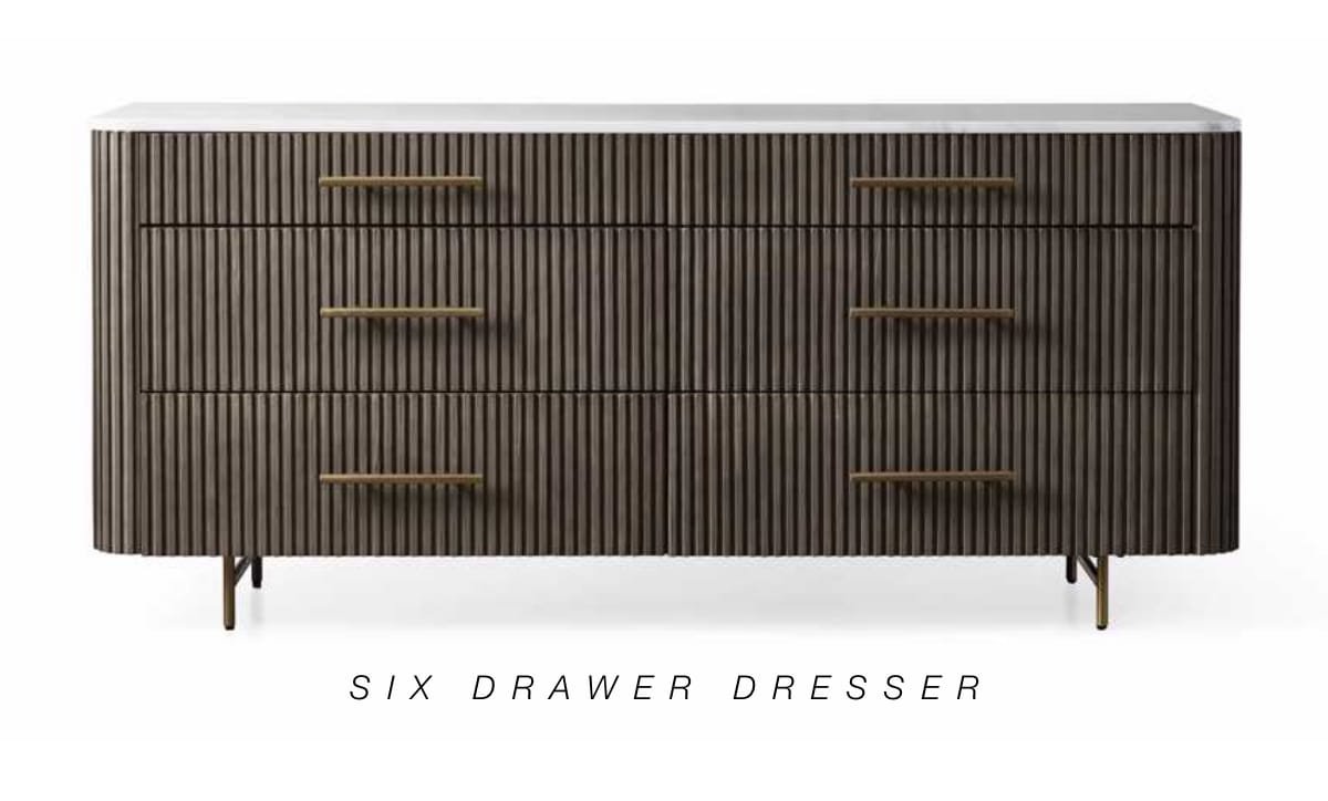 Six Drawer Dresser
