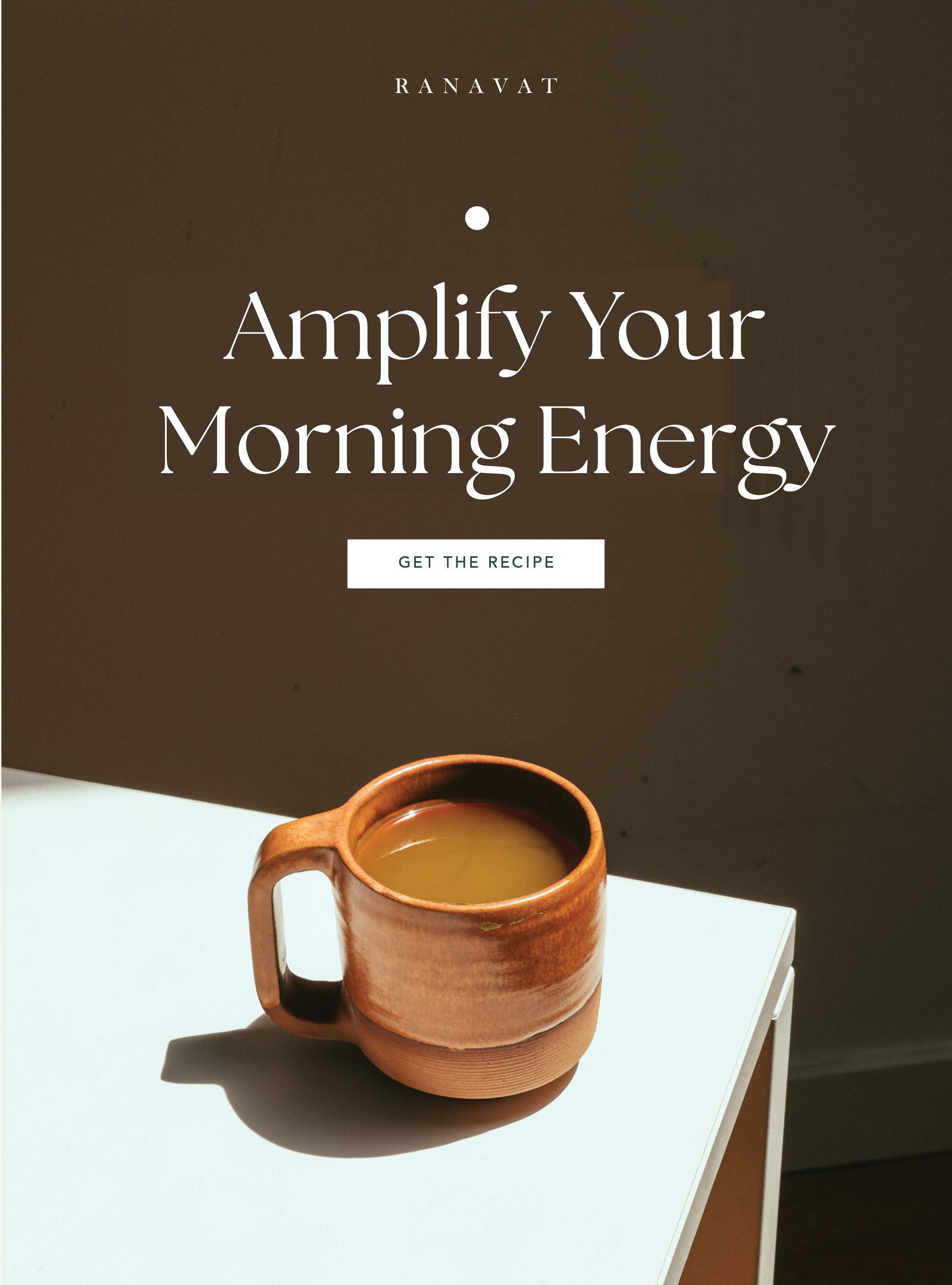 Your new morning drink recipe