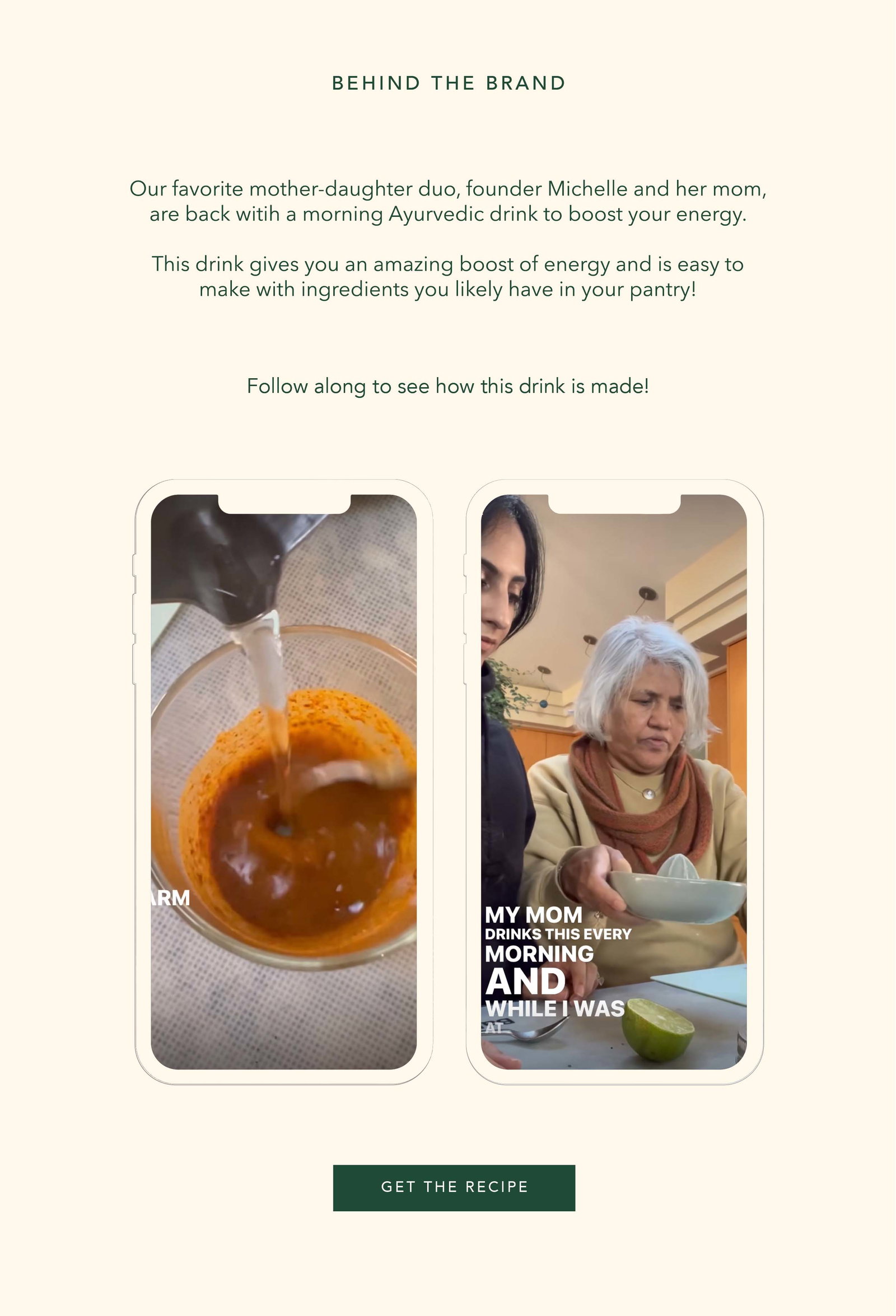 Your new morning drink recipe