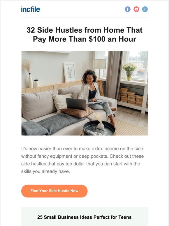 32 Side Hustles from Home That Pay More Than $100 an Hour