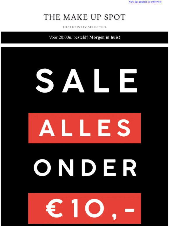 SALE onder 10 euro!😮