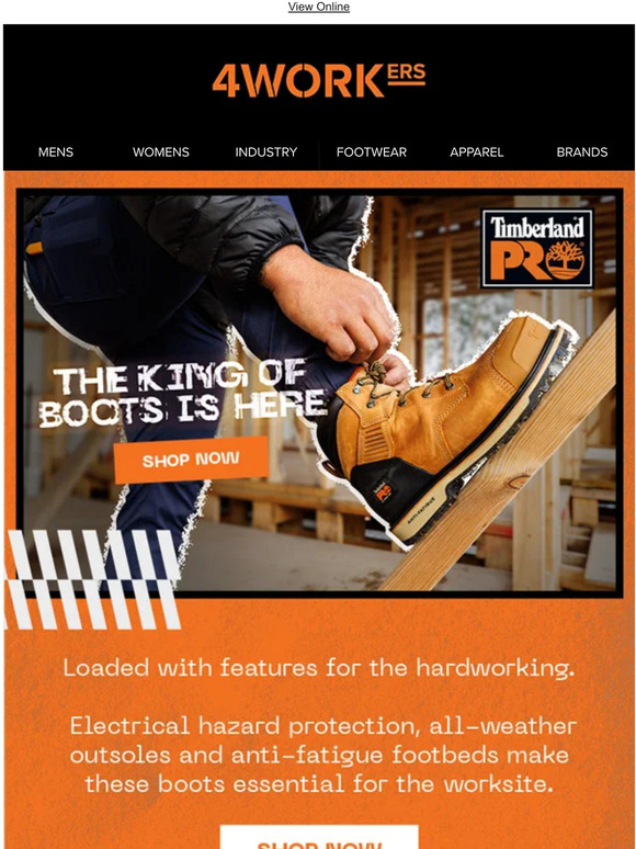 Just Landed! NEW Timberland Pro Work Boots