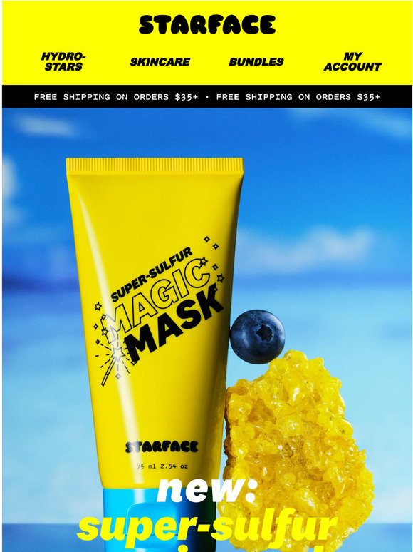 Starface JUST LANDED SUPERSULFUR MAGIC MASK 💙 Milled