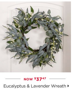 Eucalyptus and Lavender Mix Wreath