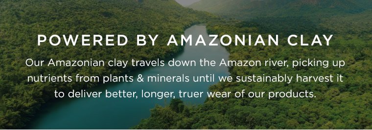 Amazonian clay gem powder foundation