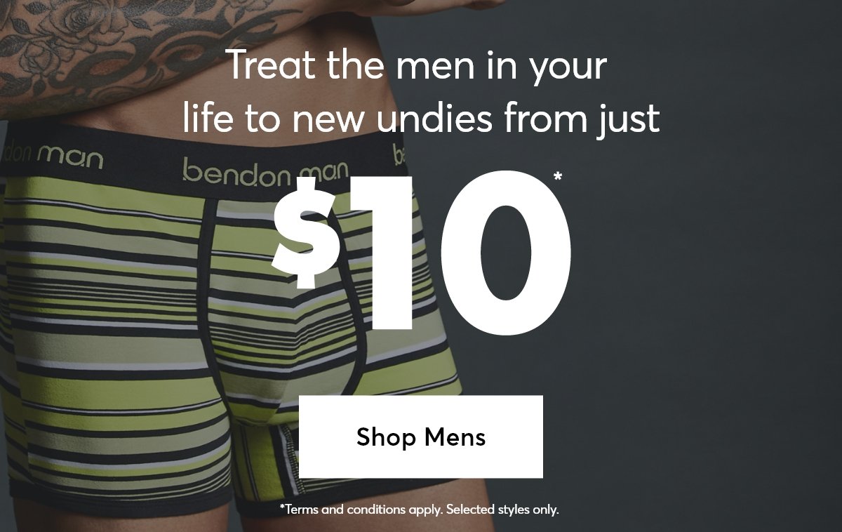 Bendon Lingerie NZ: Men's Briefs From $10 | Milled