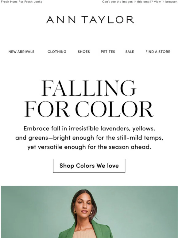 Ann Taylor Email Newsletters Shop Sales, Discounts, and Coupon Codes