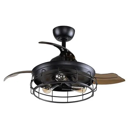 36''Pickett Industrial Cage for Ceiling Fan Retractable, Wall Control