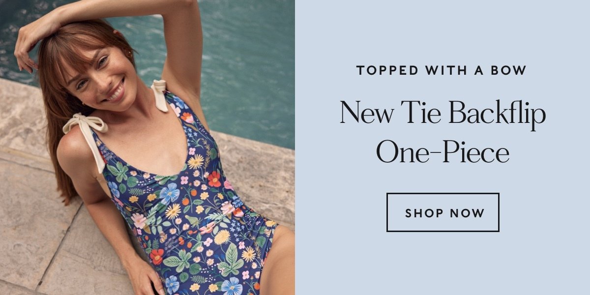 New Tie Oasis One-Piece. Shop now