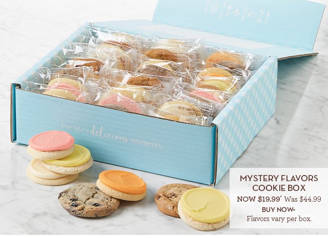 Mystery Flavors Cookie Box