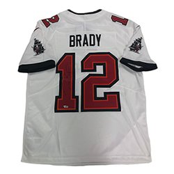 Tom Brady Autographed Signed Tampa Bay Buccaneers White Limited Nike Jersey Fanatics LOA Authentic

