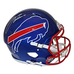 Josh Allen Autographed Signed Buffalo Bills Authentic Flash Helmet Beckett
