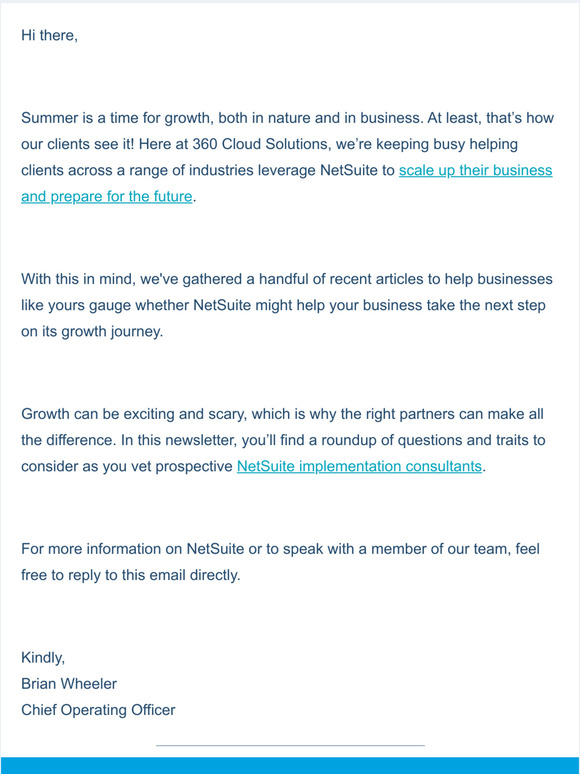 Ready to grow? NetSuite can help.