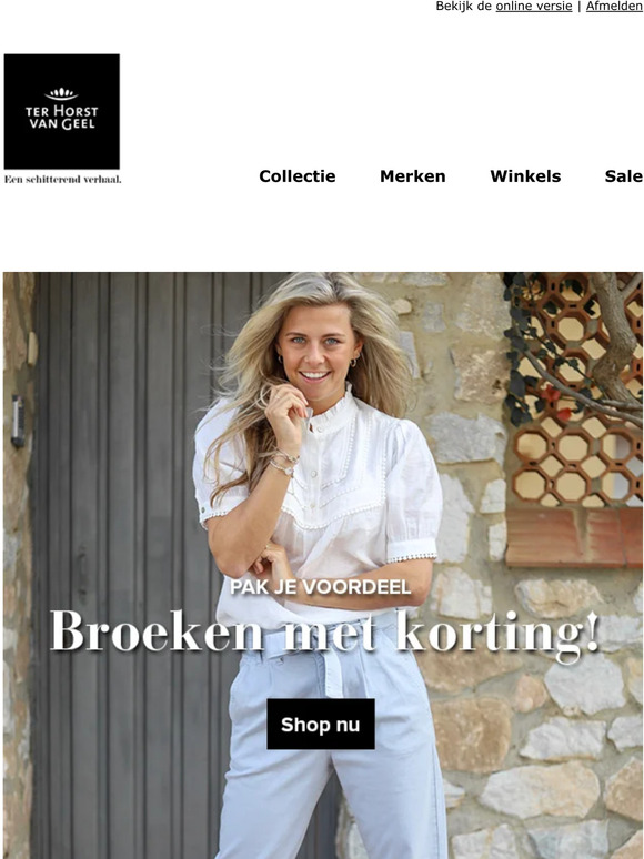 Broeken in de SALE 👖👖!