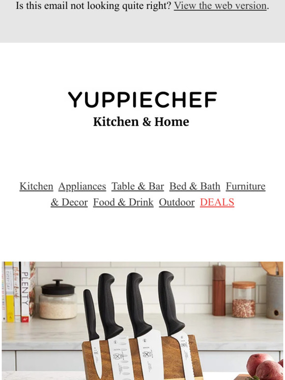 Yuppiechef NEW knives 🔪👏 Mercer Culinary has landed! Milled