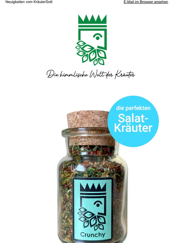 NEU 🔥 Knusprige Salatkräuter für den Sommer