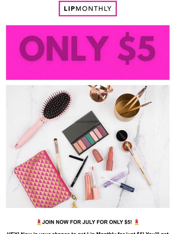 EXCLUSIVE OFFER: 5 Items for ONLY $5!