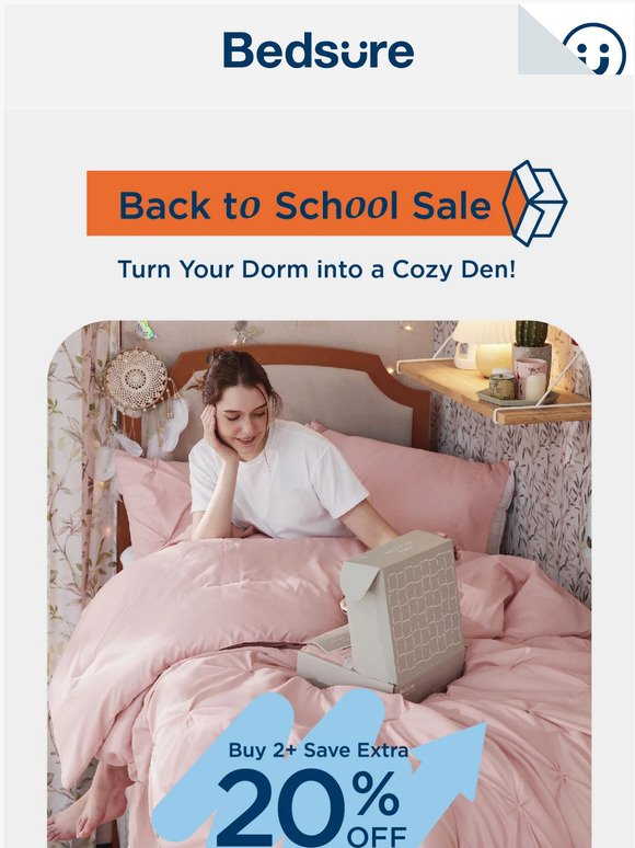 Back-to-School DEALS are here, SAVE 20% TODAY
