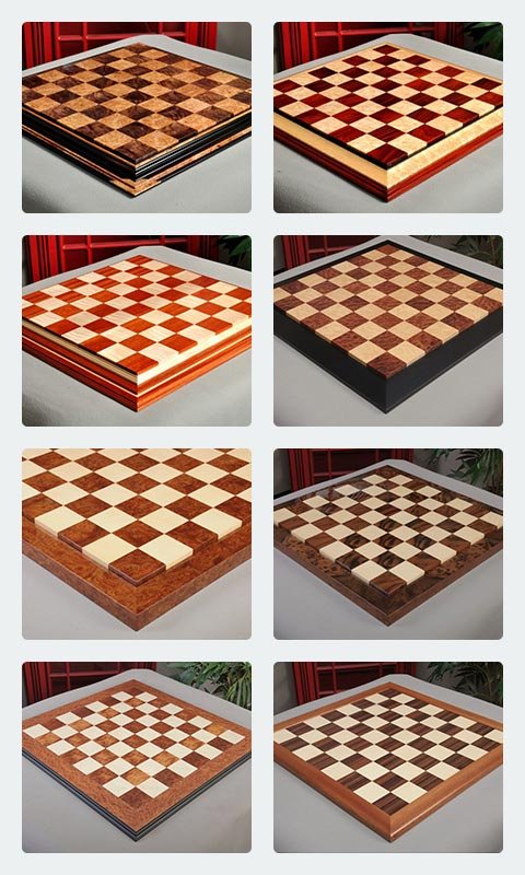 Luxury Wood Chess Boards