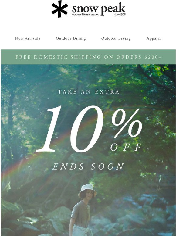 Last Chance: Extra 10% Off Ends Tomorrow!
