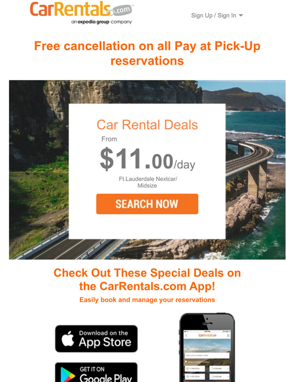 Heads up! We have flexible cancellation policies on most rentals. Book worry free with us.