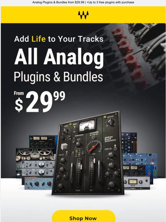 Add LIFE to your mix ☀️ ANALOG Sale - Starts Now