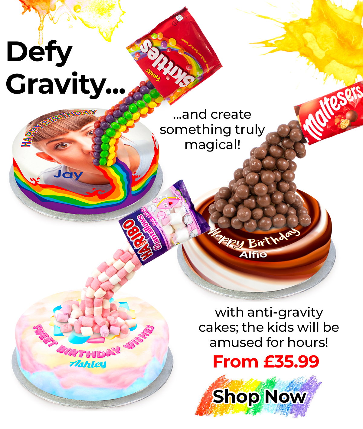 Gravity Cakes