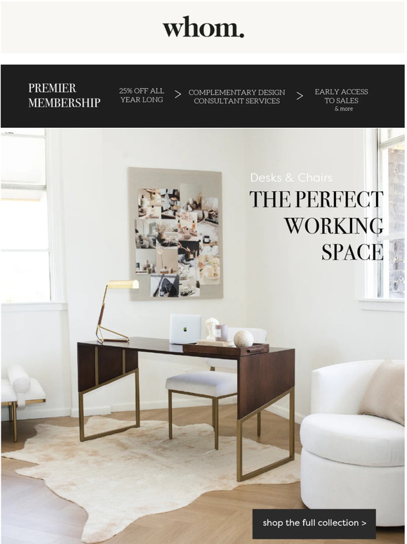 Create the perfect working space