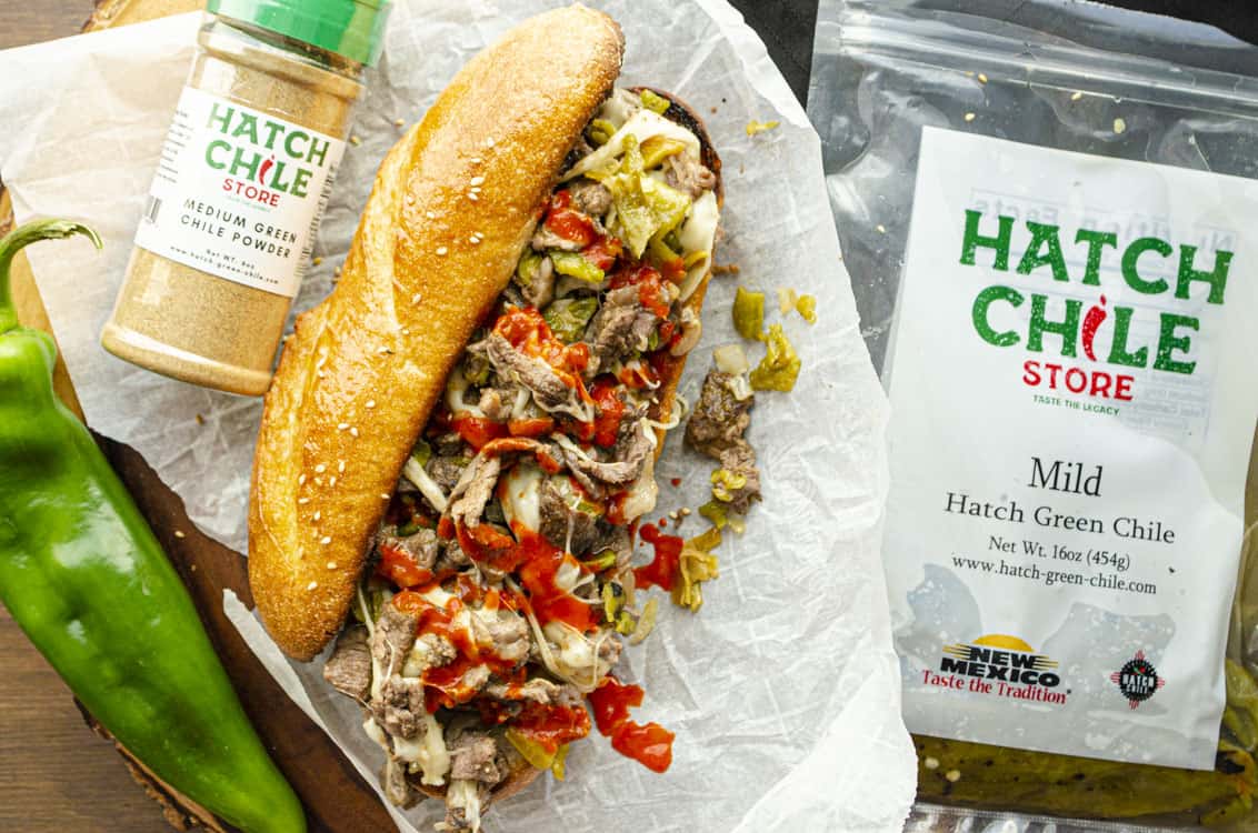 The Hatch Chile Company Hatch Green Chile Philly Cheesesteak 👀 Milled