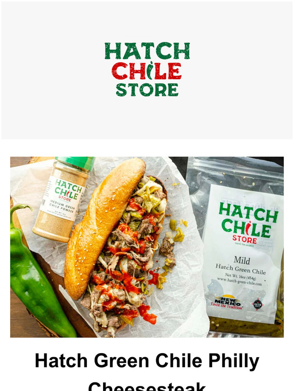 The Hatch Chile Company Hatch Green Chile Philly Cheesesteak 👀 Milled