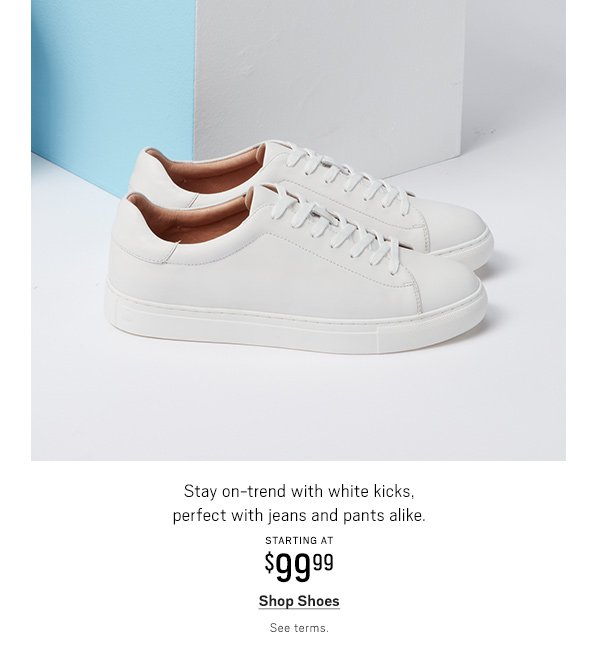 Starting at $99.99 Shop Shoes