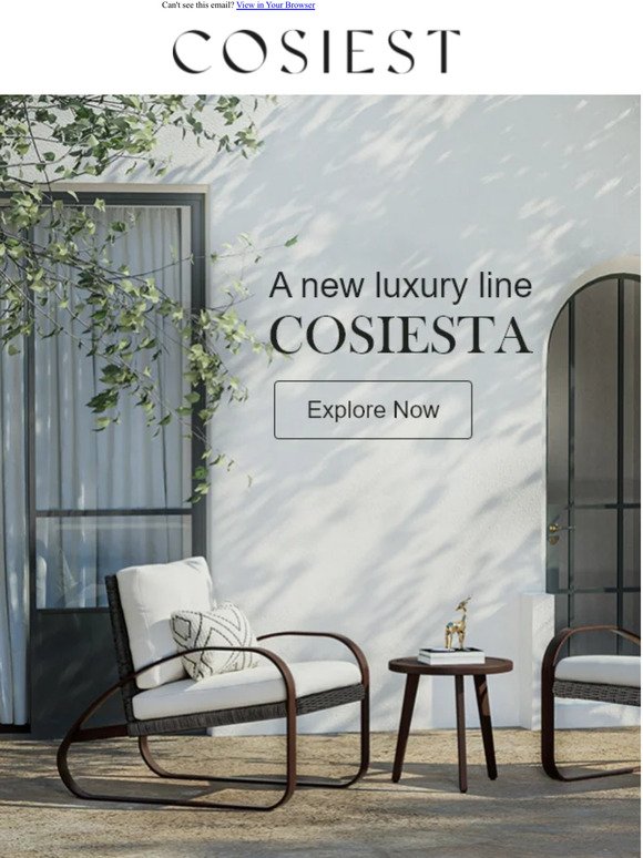 COSIEST New Luxury Line: CosiestA