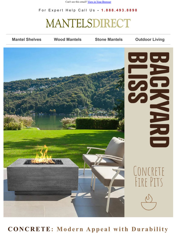Discover the Modern Appeal of Concrete Fire Pits!