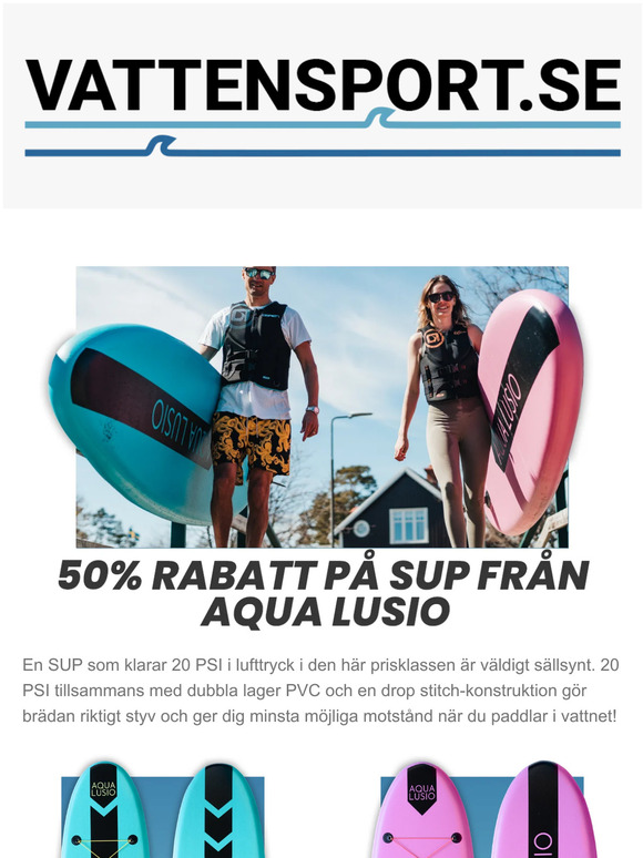 50% RABATT PÅ SUP! ☀