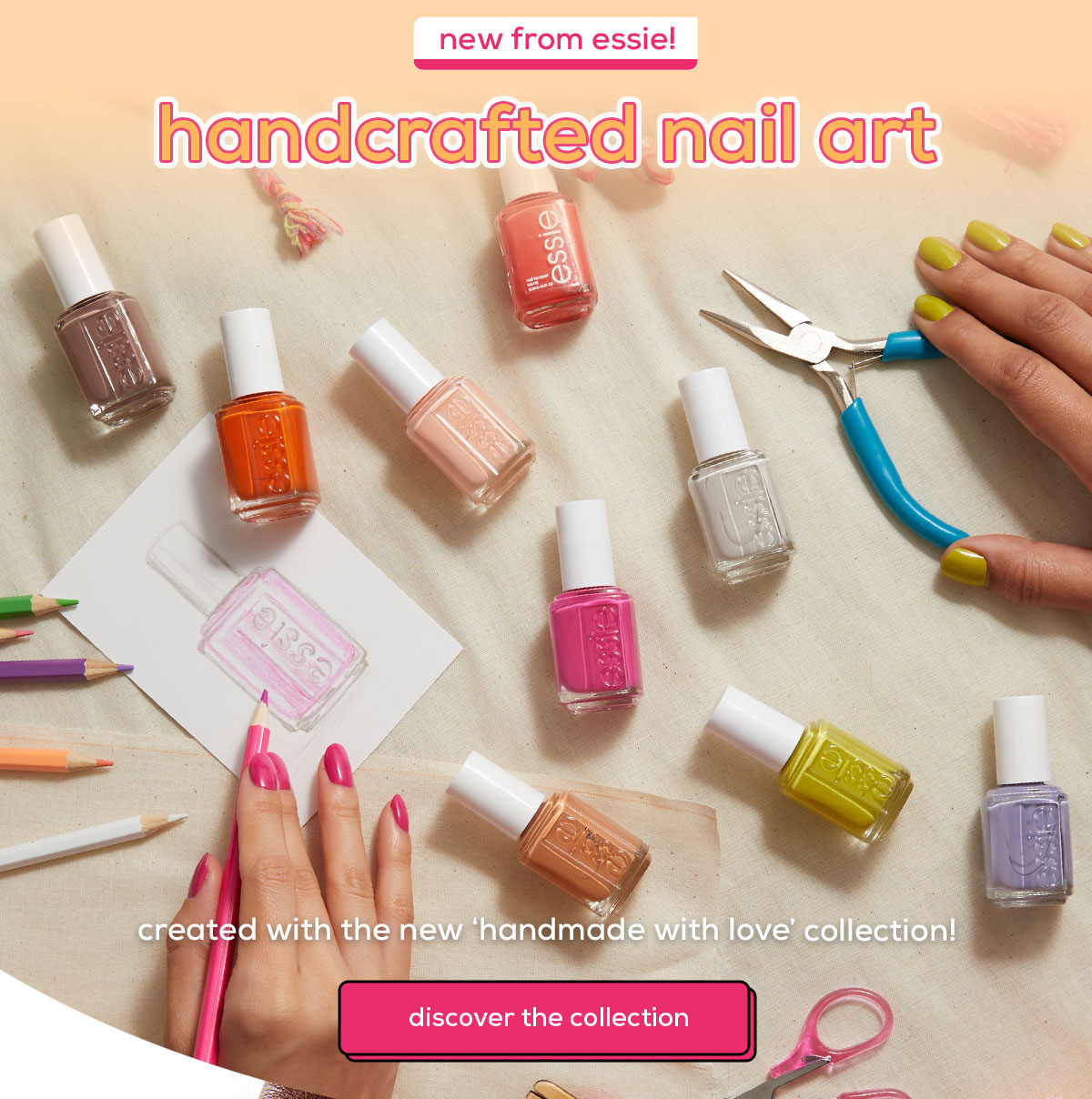 Essie: to DIY for' nail art! | Milled