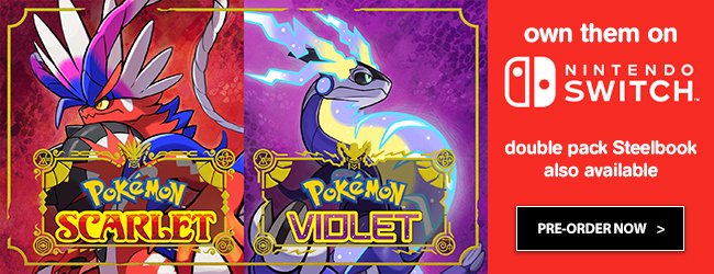 Pokemon violet and scarlett