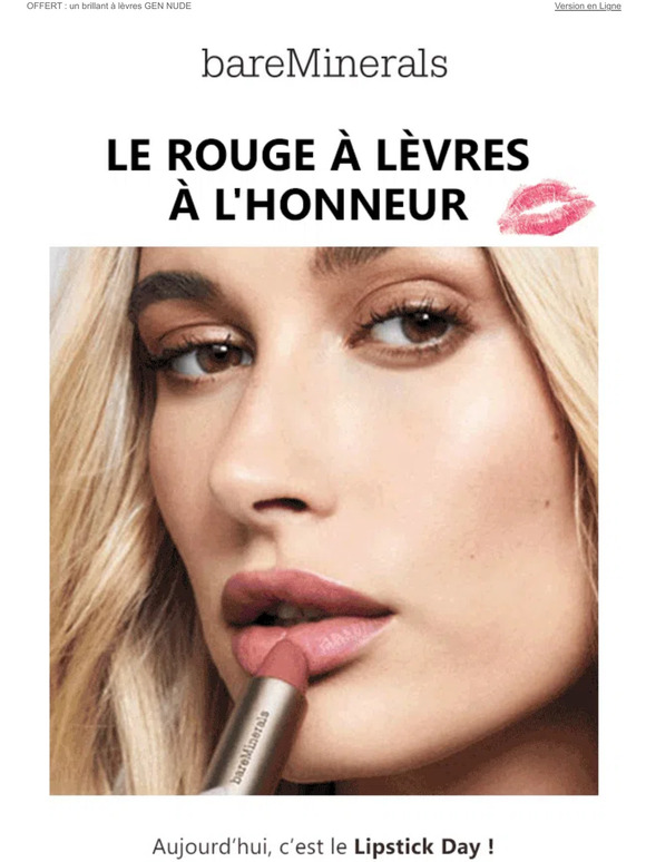 💄Lipstick day : nous avons un cadeau pour vous !