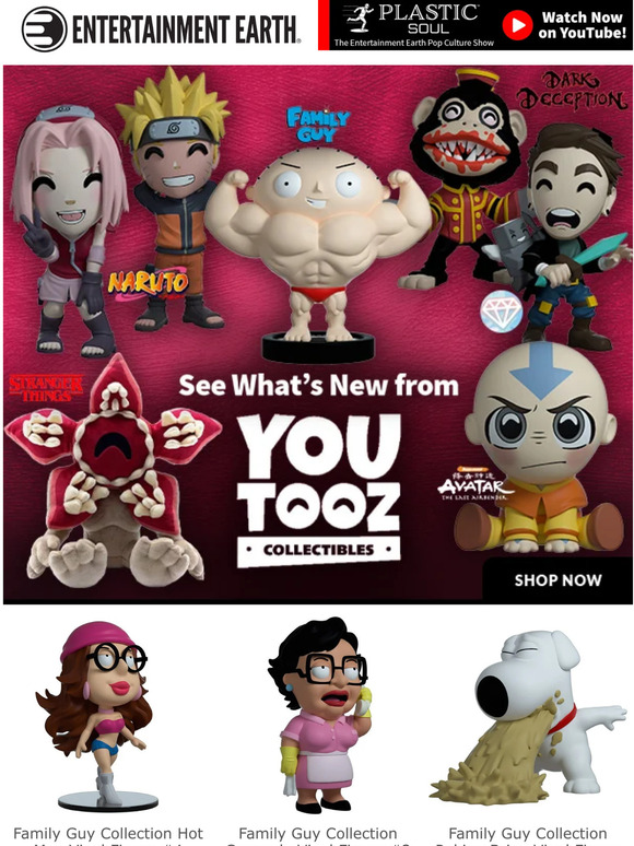 entertainmentearth.com: New Youtooz Vinyl Figures and Plush! | Milled