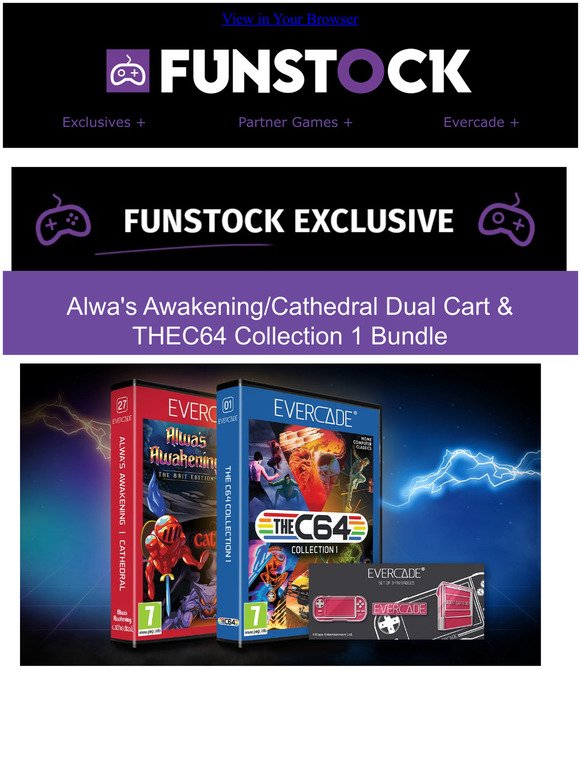 📣 NEW IN: Alwa's Awakening/Cathedral & THEC64 Bundle! 🥳