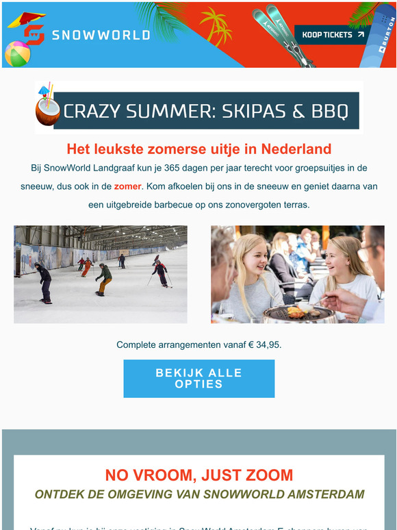 🌞 Crazy Summer: Skipas & BBQ v.a. € 34,95
