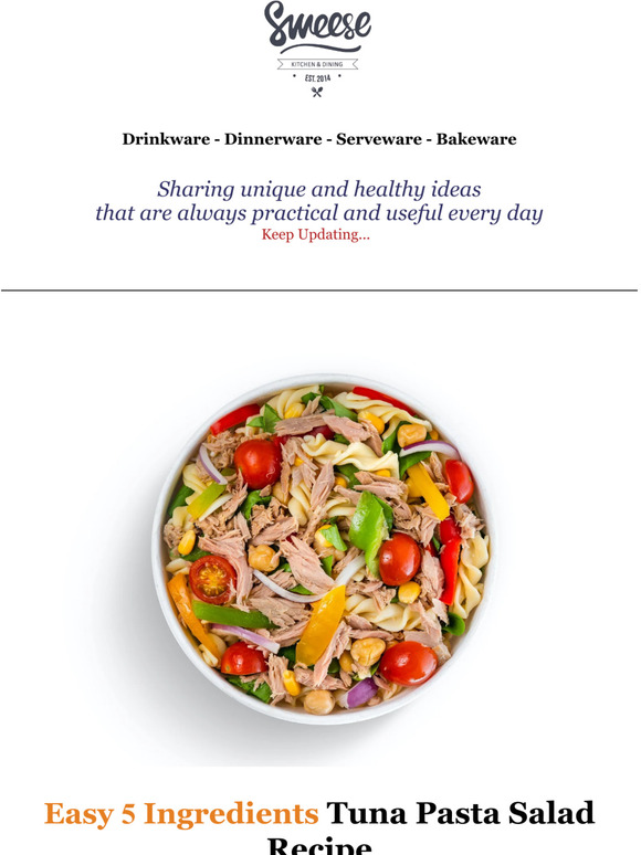 🍝Easy 5 Ingredients Tuna Salad Pasta Recipe🍝