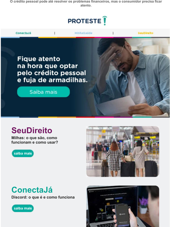 Crédito pessoal – fique atento⚠️