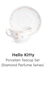 Hello Kitty Porcelain Teacup Set
