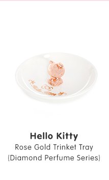 Hello Kitty Rose Gold Trinket Tray