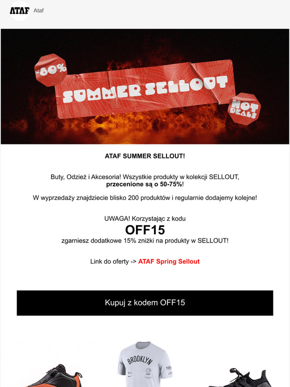 ☰ ✅ Kolejny UPDATE w -50/-80% SELLOUT + KOD RABATOWY ✅