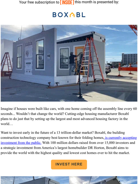 Inside Amazon Boxabl — Invest in the Future of Housing 🏠 Milled